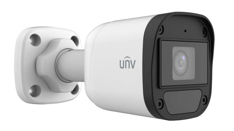 Uniview 2MP analóg csőkamera, 4mm fix objektívvel, mikrofonnal (AF)