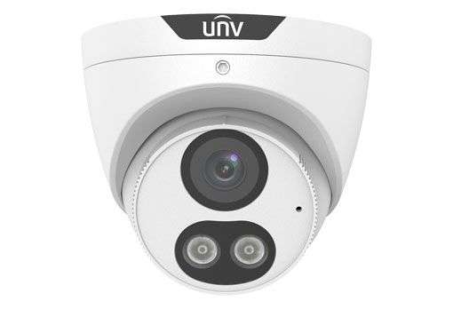Uniview Prime-III 5MP ColorHunter turret dómkamera, 4mm objektívvel, mikrofonnal Uniview Prime-III 5MP ColorHunter turret dómkamera, 4mm objektívvel, mikrofonnal