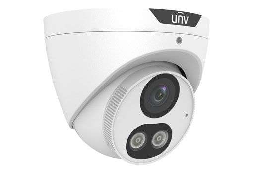 Uniview Prime-III 5MP ColorHunter turret dómkamera, 4mm objektívvel, mikrofonnal Uniview Prime-III 5MP ColorHunter turret dómkamera, 4mm objektívvel, mikrofonnal