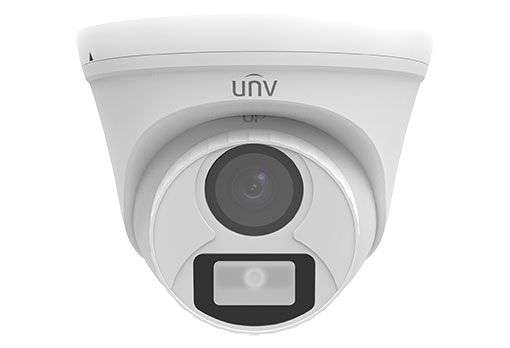 Uniview 5MP analóg ColorHunter turret dómkamera, 4mm fix objektívvel Uniview 5MP analóg ColorHunter turret dómkamera, 4mm fix objektívvel
