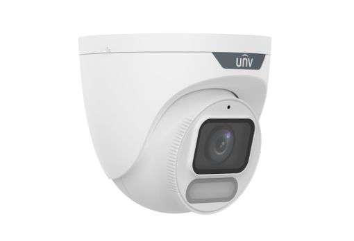 Uniview Easystar Colorhunter 2MP OwlView Wise-ISP turret dómkamera, 2.8mm fix objektívvel, mikrofonnal