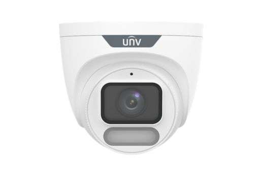 Uniview Easystar Colorhunter 2MP OwlView Wise-ISP turret dómkamera, 4mm fix objektívvel, mikrofonnal Uniview Easystar Colorhunter 2MP OwlView Wise-ISP turret dómkamera, 4mm fix objektívvel, mikrofonnal