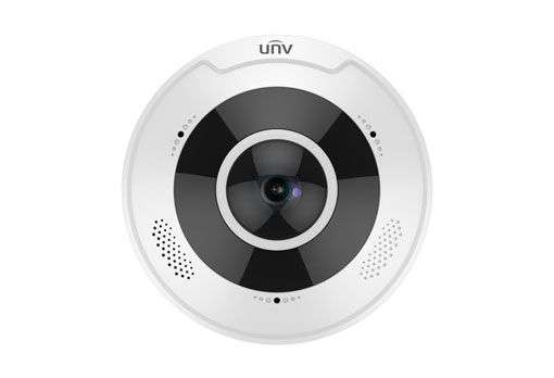 Uniview Pro 4K (12MP) halszem dómkamera, 1.8mm fix objektívvel, mikrofonnal és hangszóróval Uniview Pro 4K (12MP) halszem dómkamera, 1.8mm fix objektívvel, mikrofonnal és hangszóróval
