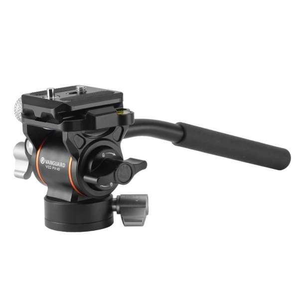 Vanguard PV-10 Ultra-compact spring Assisted video head for cameras and optics Black