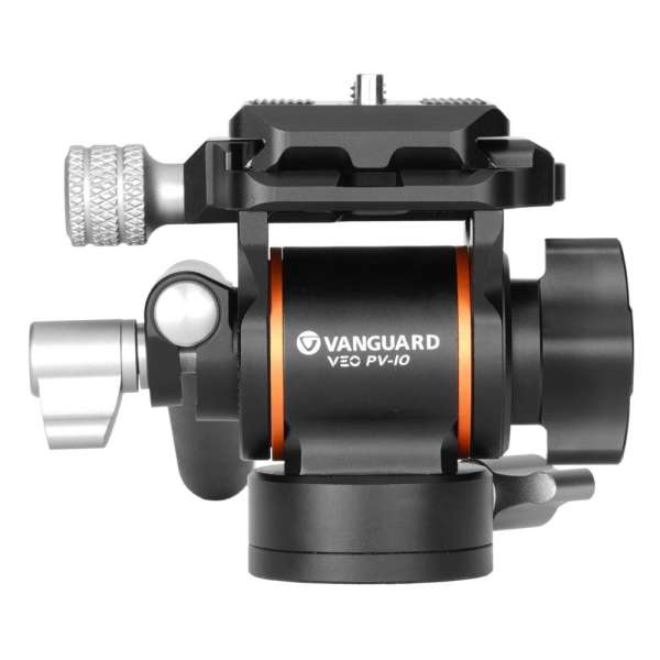 Vanguard PV-10 Ultra-compact spring Assisted video head for cameras and optics Black