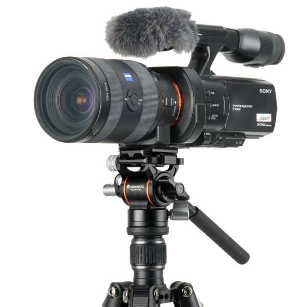 Vanguard PV-10 Ultra-compact spring Assisted video head for cameras and optics Black
