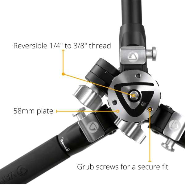 Vanguard VEO 3T+ 264CT Versatile Carbon Travel Tripod