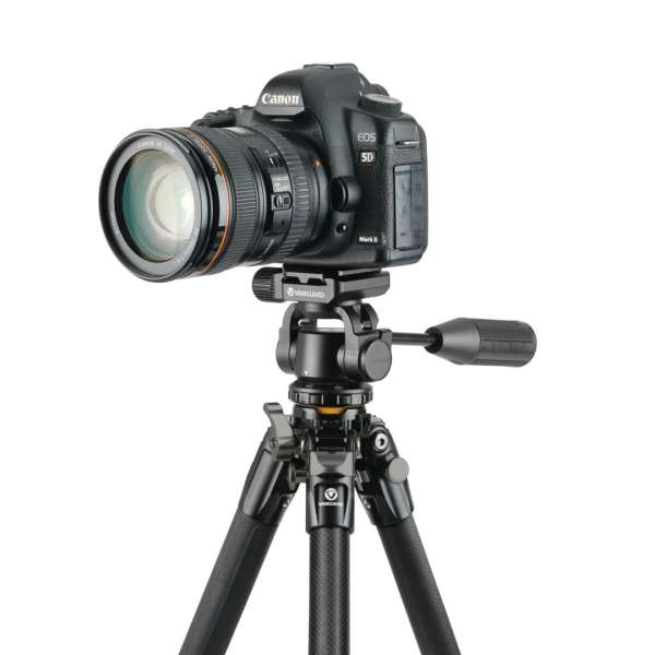 Vanguard VEO 5 234CO26 Carbon Fiber Outdoor Tripod w/ Pan Head for Scopes, Optics, and Cameras