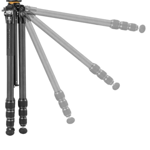 Vanguard VEO 5 234CO26 Carbon Fiber Outdoor Tripod w/ Pan Head for Scopes, Optics, and Cameras