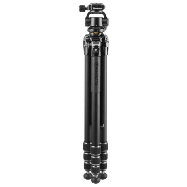 Vanguard VEO 5 264AO28 Aluminum Outdoor Tripod w/ Pan Head for Scopes, Optics, and Cameras