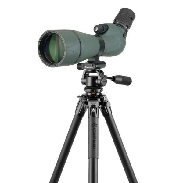 Vanguard VEO 5 264AO28 Aluminum Outdoor Tripod w/ Pan Head for Scopes, Optics, and Cameras
