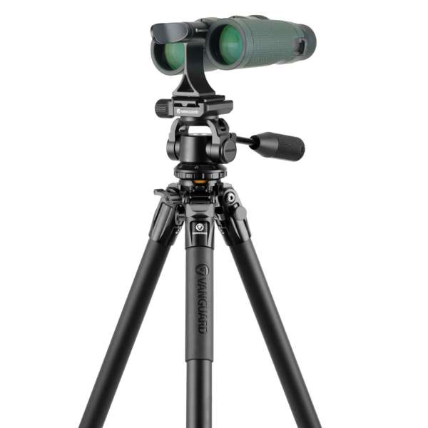 Vanguard VEO 5 264AO28 Aluminum Outdoor Tripod w/ Pan Head for Scopes, Optics, and Cameras