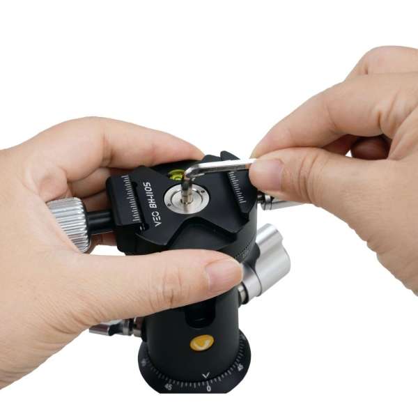 Vanguard VEO BH-110S Dual-Axis Ball Head Black