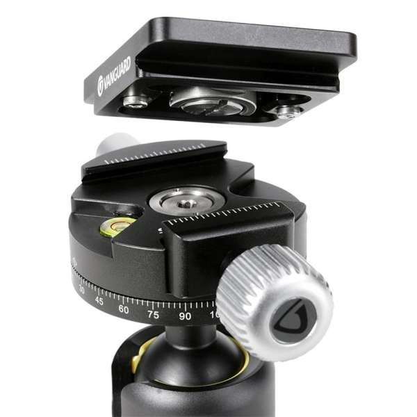 Vanguard VEO BH-250S Arca Compatible Dual Axis Ball Head Black