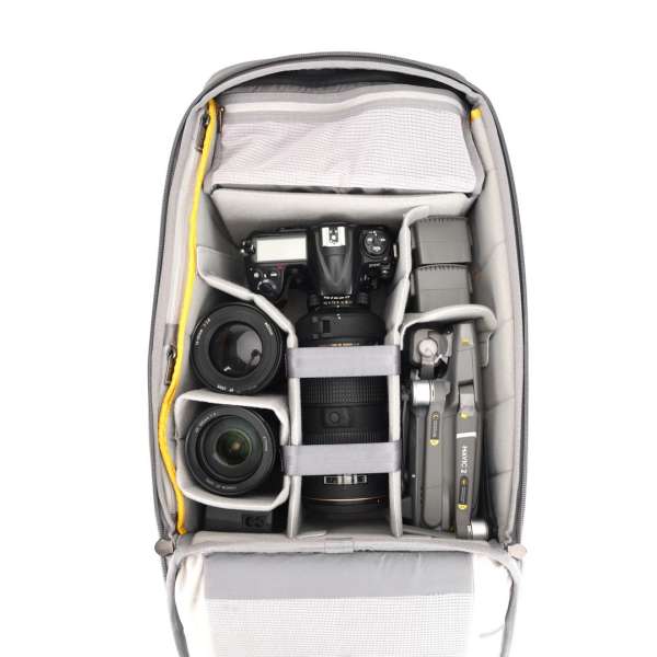 Vanguard VEO CITY B46 Large Camera Backpack w/ Pouch Gray