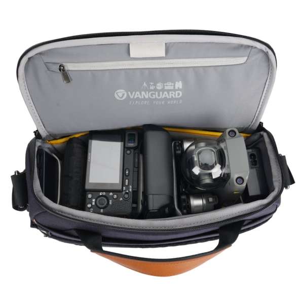 Vanguard VEO CITY S30 Camera Shoulder Bag w/ Pouch Navy Blue