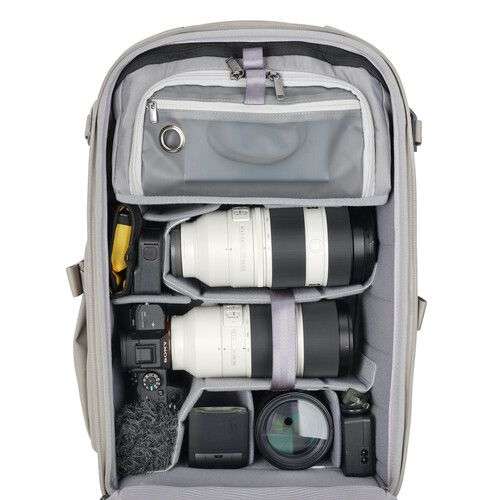 Vanguard VEO Metro 30-Liter Camera and Everyday Backpack Cream