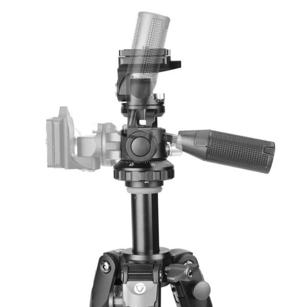 Vanguard VEO PH-36S Ultra versatile arca compatible 3-way pan head Black