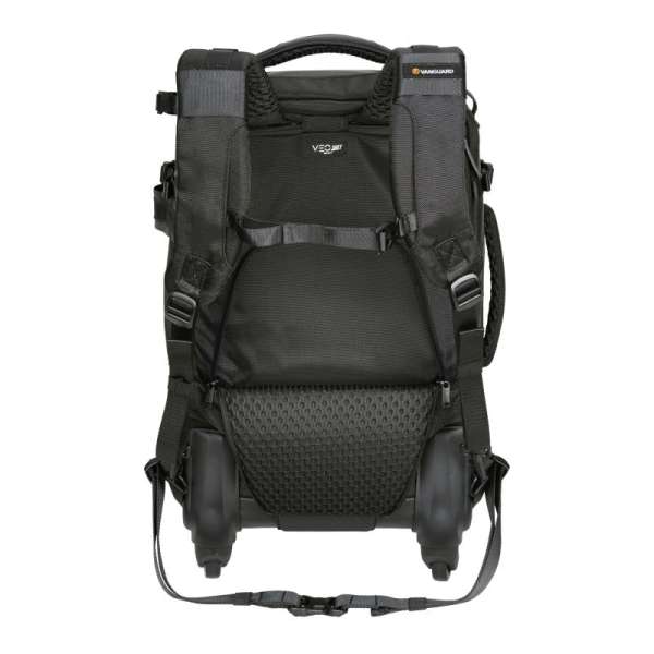 Vanguard VEO Select 58T Camera Trolley Bag/Backpack 2-in-1 4-Wheel Spinner Bag Black