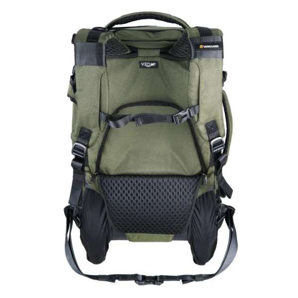 Vanguard VEO Select 58T Camera Trolley Bag/Backpack 2-in-1 4-Wheel Spinner Bag Green