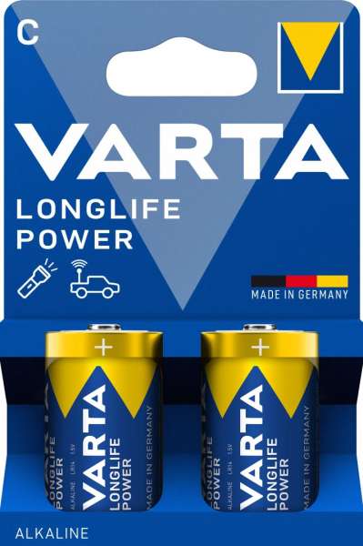 Varta C Alkáli Elem 2db/csomag