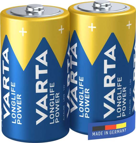Varta D Alkáli Elem 2db/csomag