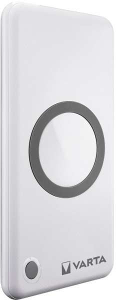 Varta Wireless 10000mAh PowerBank White