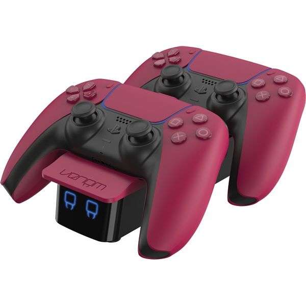 Venom VS5010 PS5 Twin Docking Station Cosmic Red