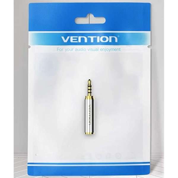 Vention 2,5mm Jack to 3,5mm Jack Adapter Silver