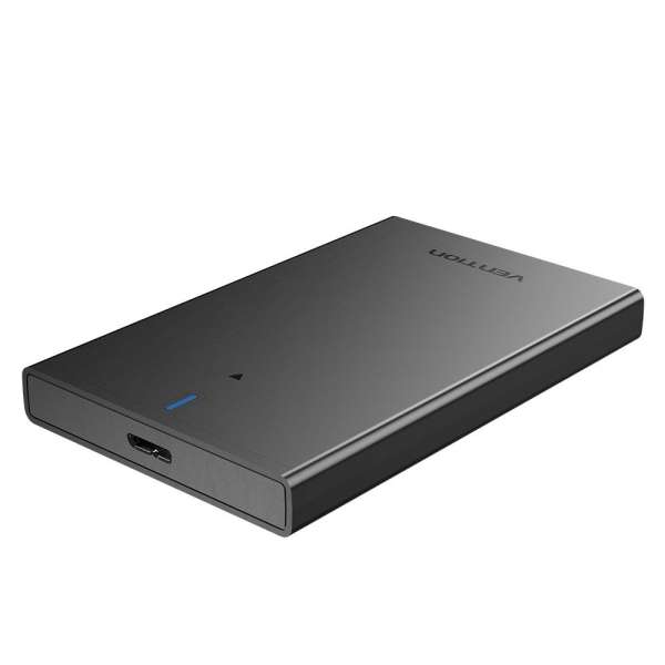 Vention 2.5" USB3.0 SATA Hard Drive Enclosure Black