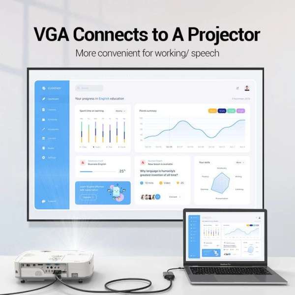 Vention 4-in-1 USB-C Docking Station Grey