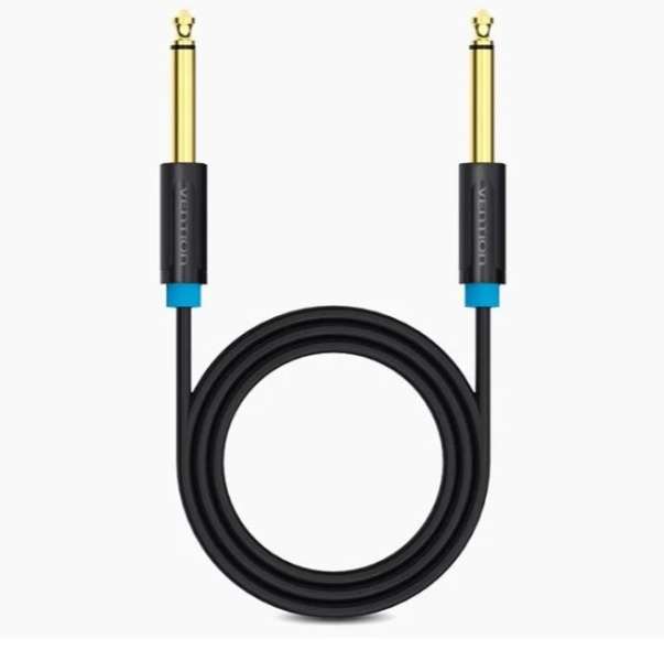 Vention 6,35mm Jack 6,35mm Jack Cable 2m Black