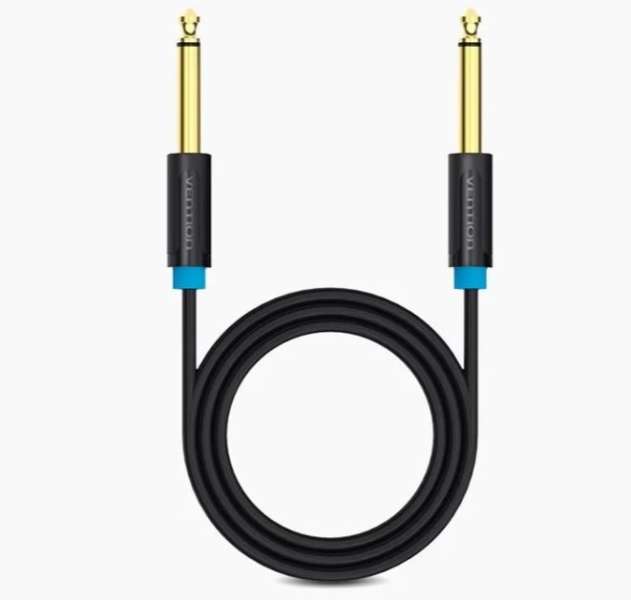 Vention 6,35mm Jack 6,35mm Jack Cable 5m Black