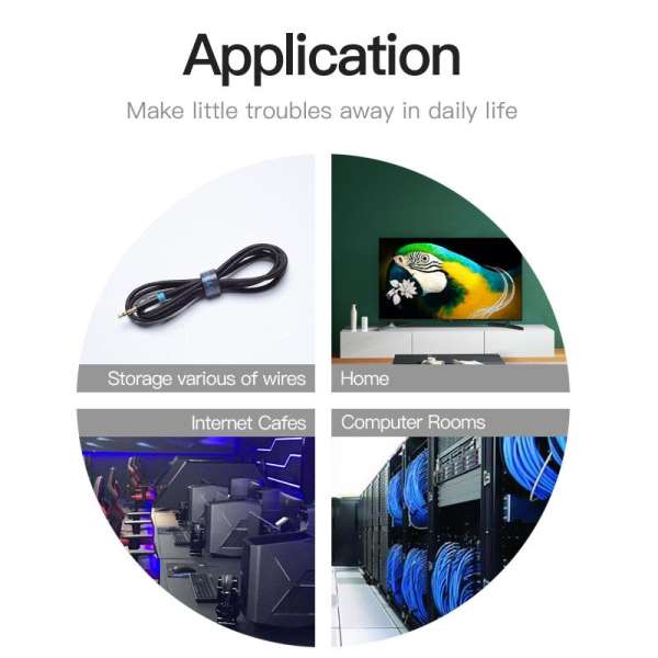 Vention Cable Tie 2m Black