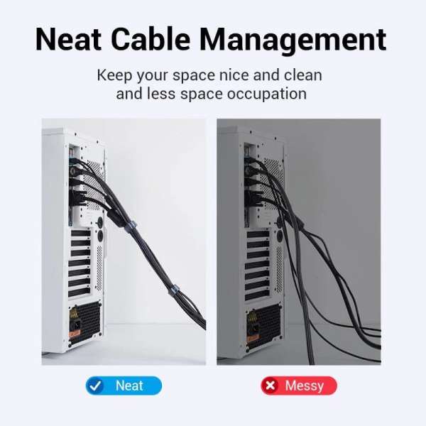 Vention Cable Tie Black