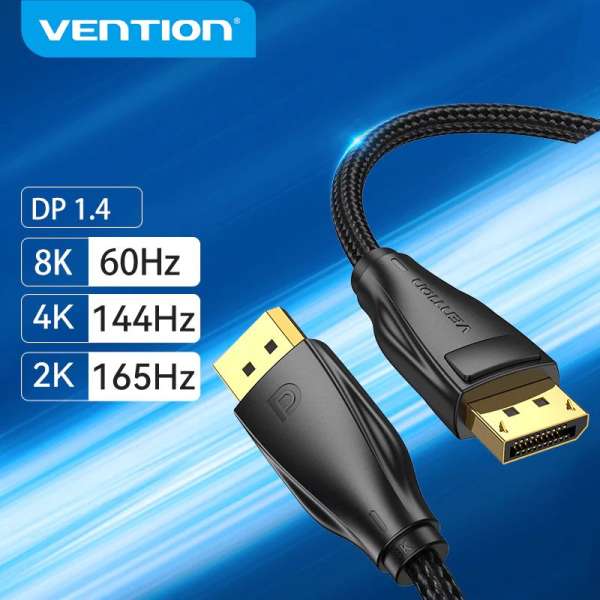 Vention Displayport/M to Displayport/M cable 2m Black