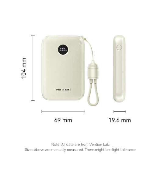 Vention FKAP0-C 10000mah PowerBank Gradient Pink