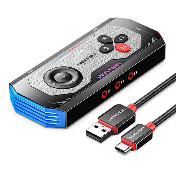 Vention Gaming Audio Amplifier Black