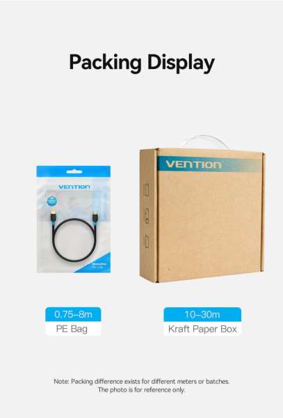 Vention HDMI 4K@60Hz cable 15m Black