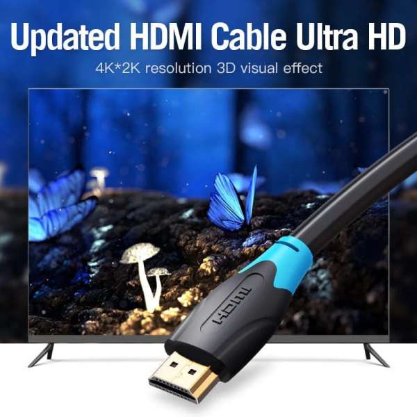 Vention HDMI A male - HDMI A male cable 2m Black