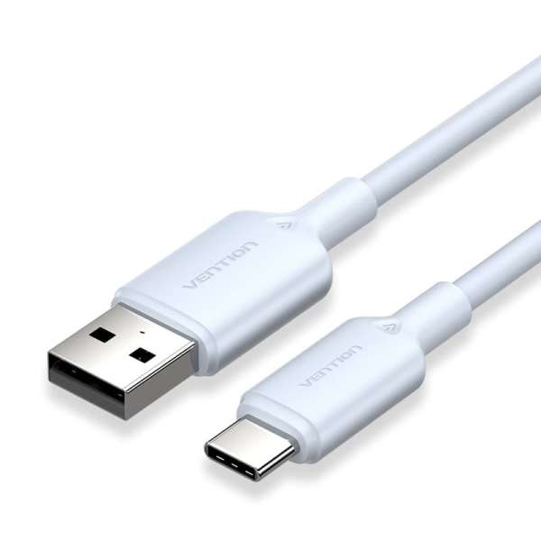 Vention USB 2.0 A Male to C Male 3A PVC Type cable 2m Blue