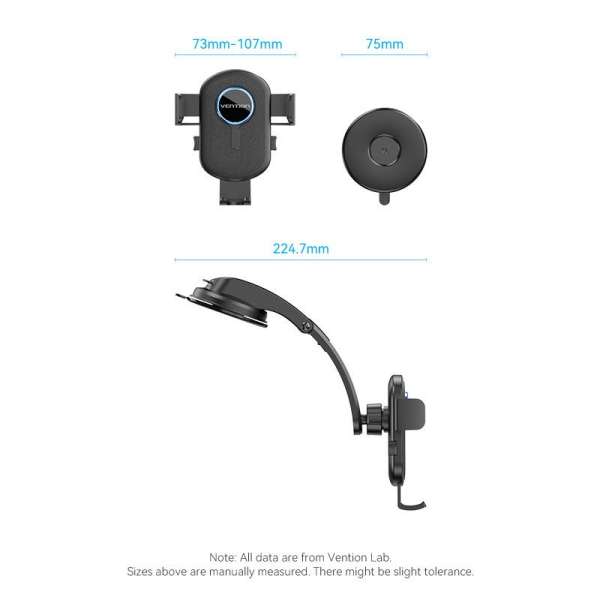 Vention KSCB0 Car Holder Black