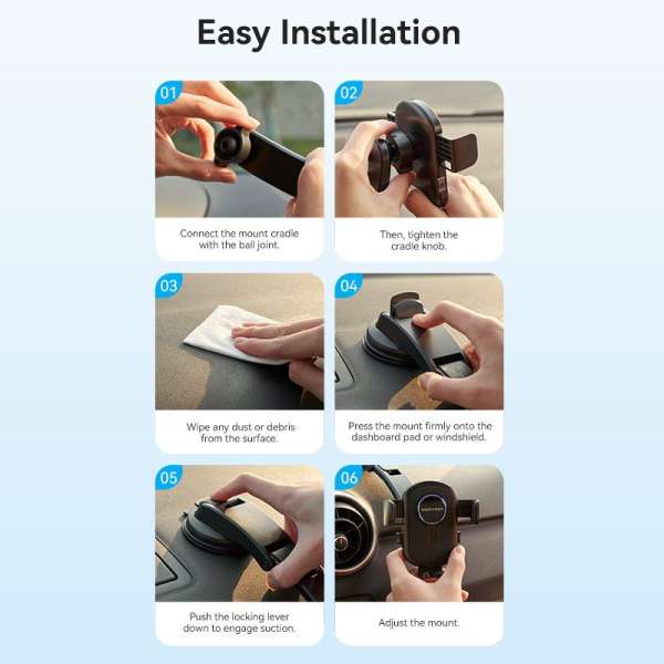 Vention KSCB0 Car Holder Black