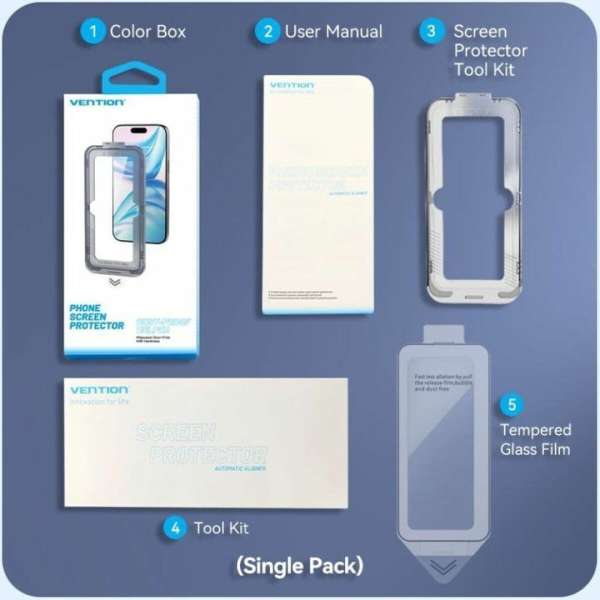 Vention Kuitca-30 Tempered Glass for iphone 13 Pro