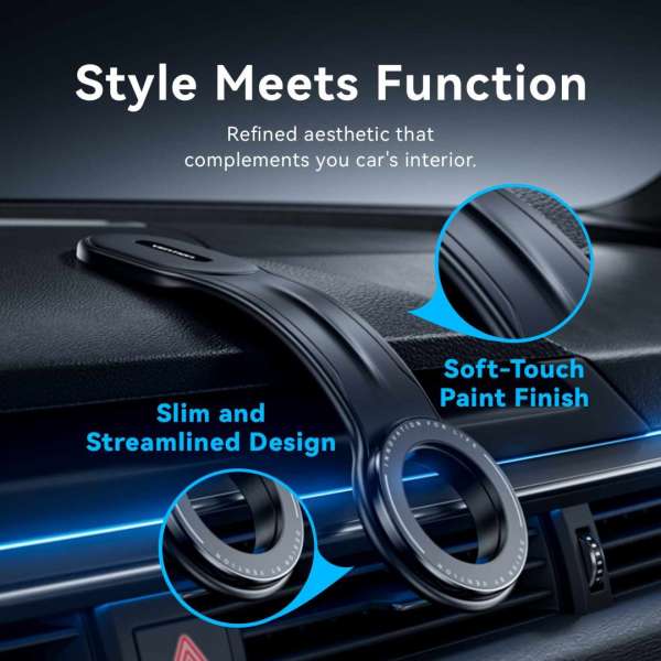 Vention Magnetic Car Phone Mount Black