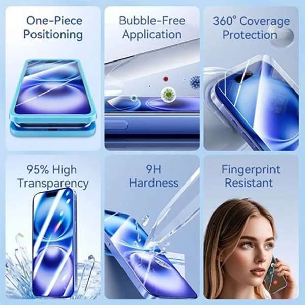 Vention Tempered Glass for iPhone 15