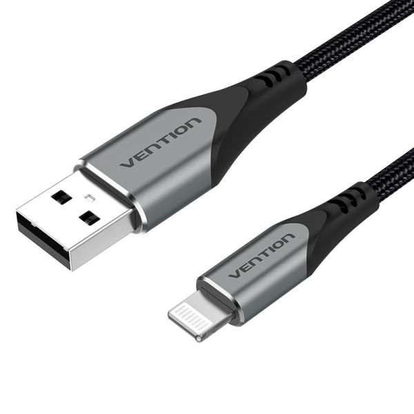 Vention USB 2.0 A to Lightning Cable 0,5m Black