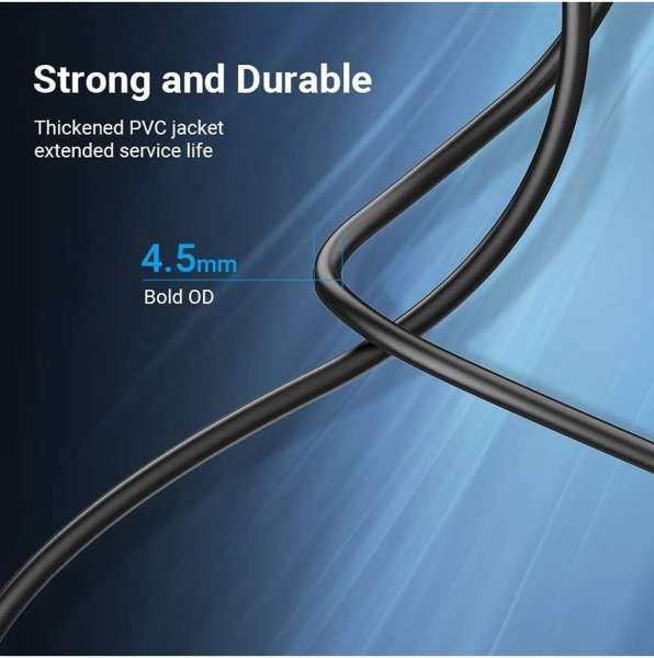 Vention USB 2.0 USB-A to USB-B cable 2m Black
