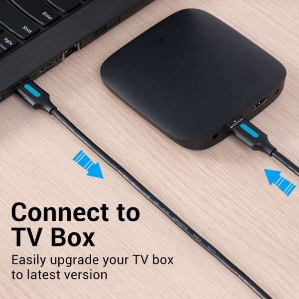 Vention USB 3.0 A Male to A Male Cable 0,5m Black