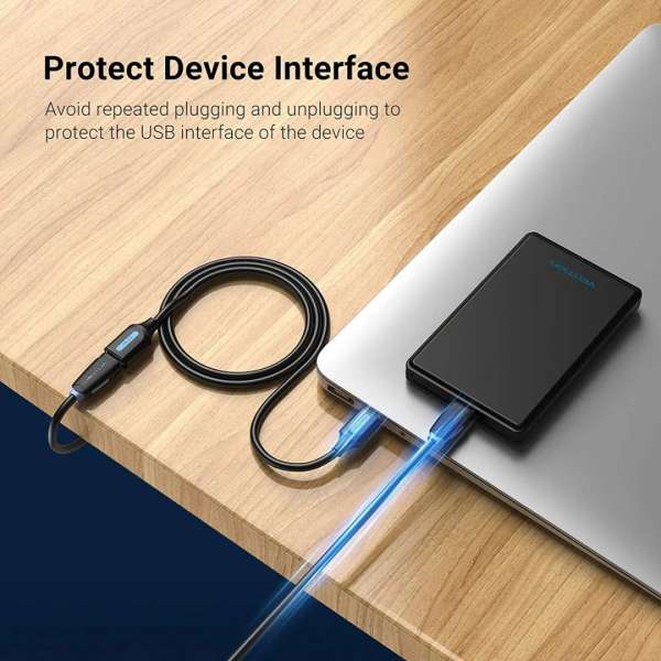 Vention USB 3.0 Extension cable 1,5m Black